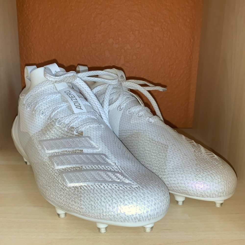 Adidas Adizero 8.0 Football Cleats Cloud White